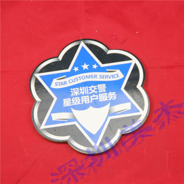 美杰公司專業(yè)定做  深圳交警亞克力標(biāo)識(shí)牌